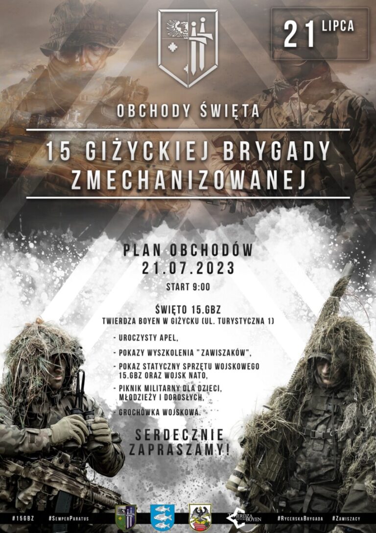 Zapraszamy na obchody święta 15 GBZ