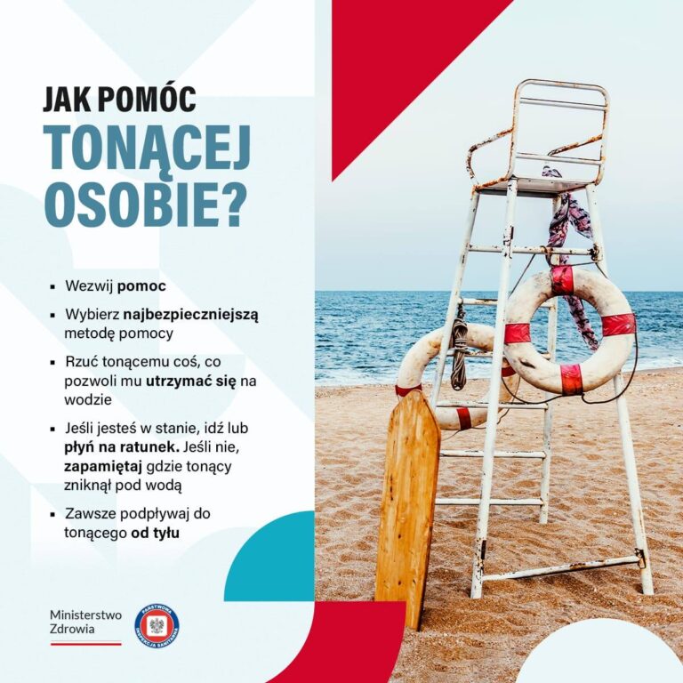 25 lipca – Światowy Dzień Zapobiegania Utonięciom