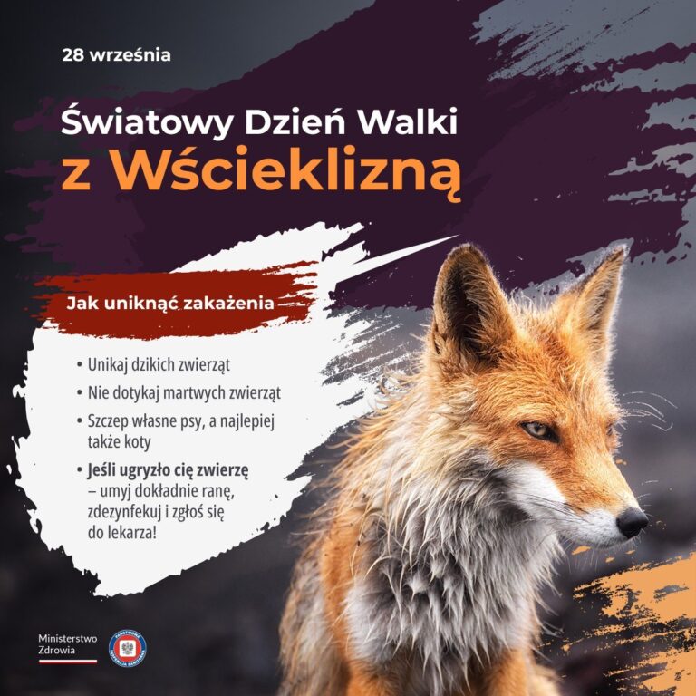 Dziś Światowy Dzień Wścieklizny