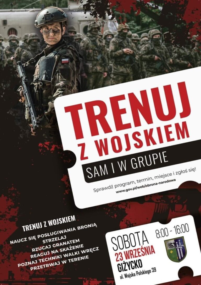 „Trenuj z wojskiem” już w sobotę!