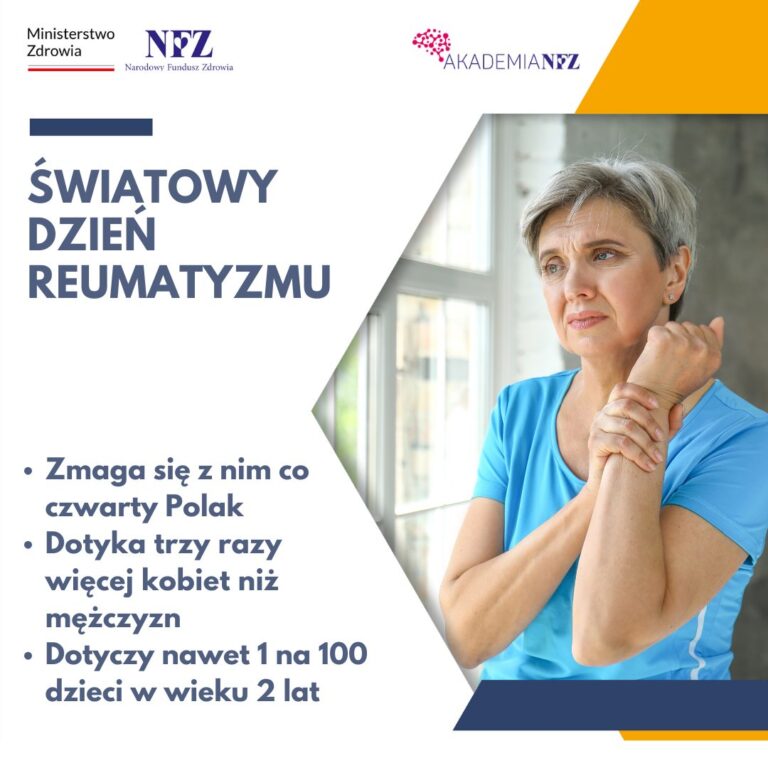 12 października – Światowy Dzień Reumatyzmu