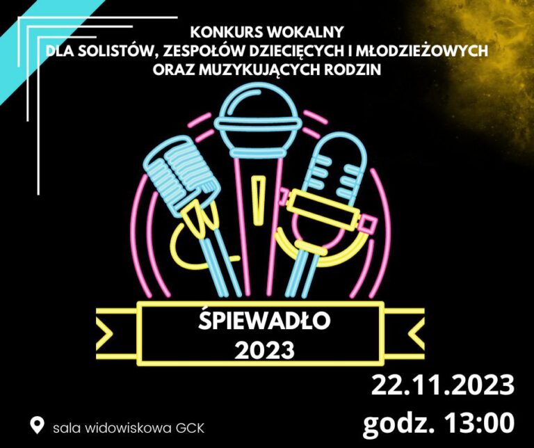 Eliminacje lokalne do konkursu wokalnego „Śpiewadło”