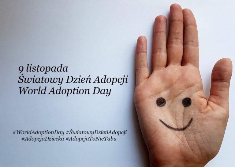 9 listopada obchodzimy Światowy Dzień Adopcji
