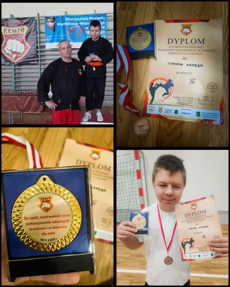 III miejsce ucznia SOSW w Mistrzostwach Kempo Full Contact