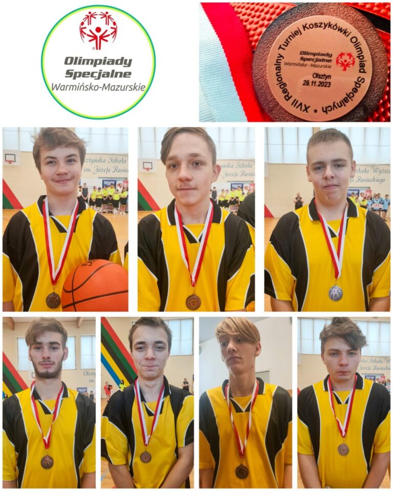 Trzecie miejsce SOSW w XVII Wojewódzkim Turnieju Koszykówki Olimpiad Specjalnych