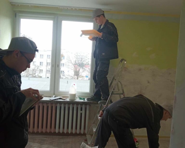 Praktyki zawodowe uczniów z partnerskiego Alytusa