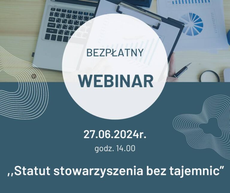 Zapraszamy na webinar
