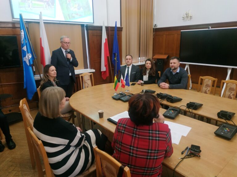 Wizyta delegacji z partnerskiego Alytusa