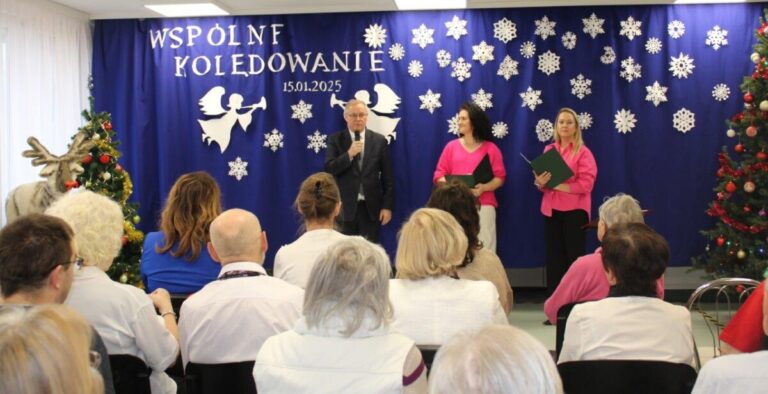 „Wspólne kolędowanie” w DPS w Giżycku
