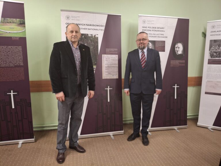 O Zbrodni Ponarskiej w Zespole Szkół Kształtowania Środowiska i Agrobiznesu