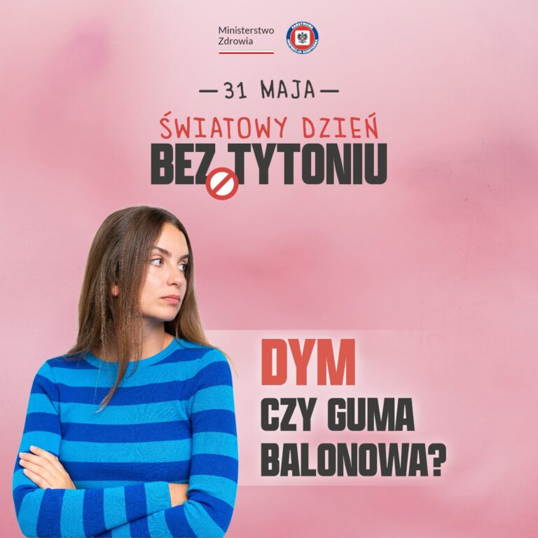 31 maja – Światowy Dzień Bez Tytoniu