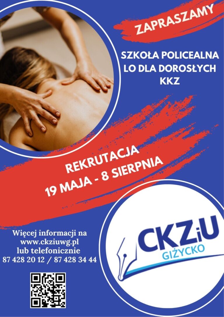 CKZiU zaprasza do bezpłatnej nauki w Giżycku