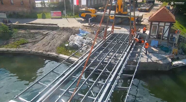 Modernizacja mostu obrotowego