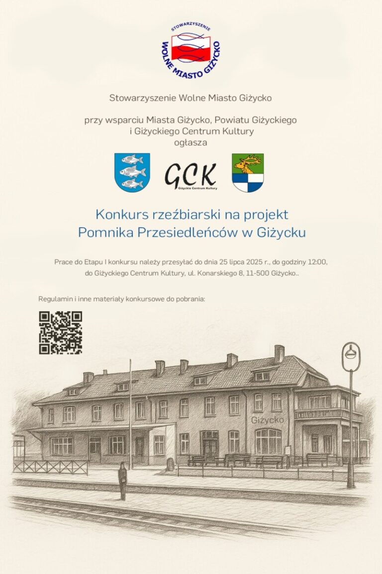Konkurs rzeźbiarski na projekt Pomnika Przesiedleńców w Giżycku