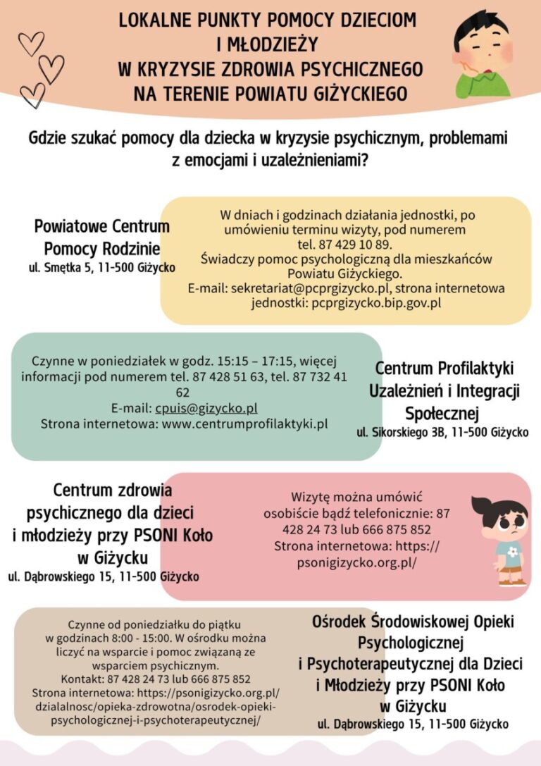 Potrzebujesz wsparcia? Nie jesteś sam!