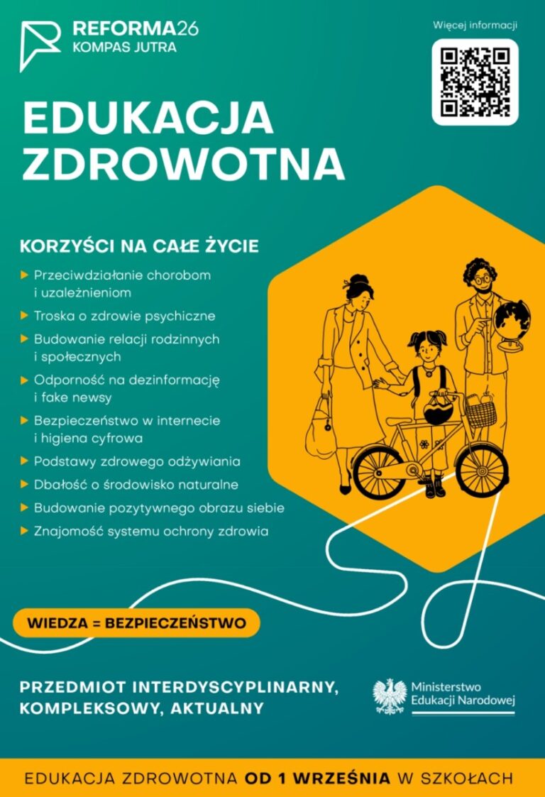 Edukacja zdrowotna – korzyści na całe życie