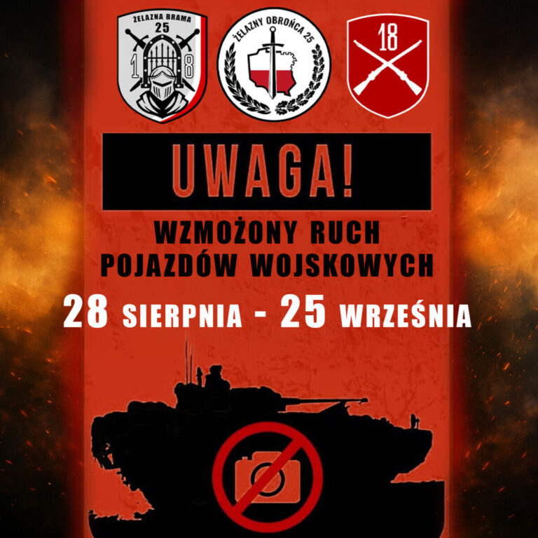 Ćwiczenia wojskowe ŻELAZNA BRAMA-25
