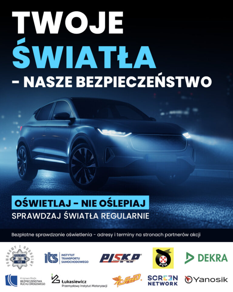Twoje światła – Nasze bezpieczeństwo!