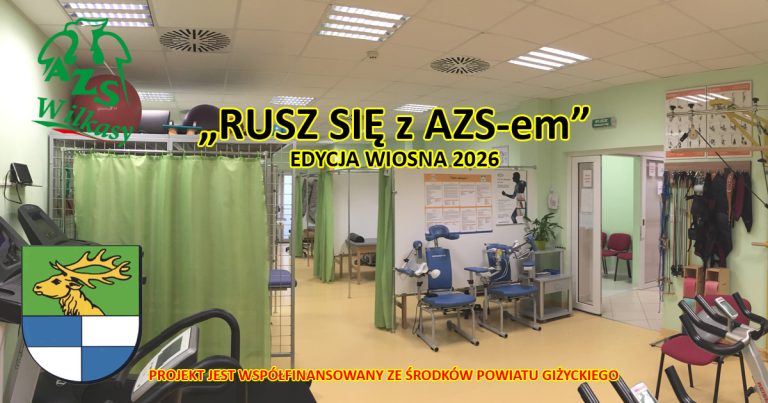 Rusz się z AZS-em – nabór do wiosennej edycji projektu