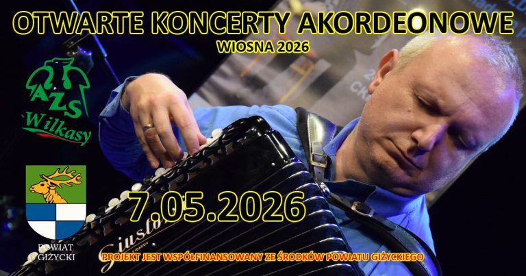 Zapraszamy na Otwarte Koncerty Akordeonowe