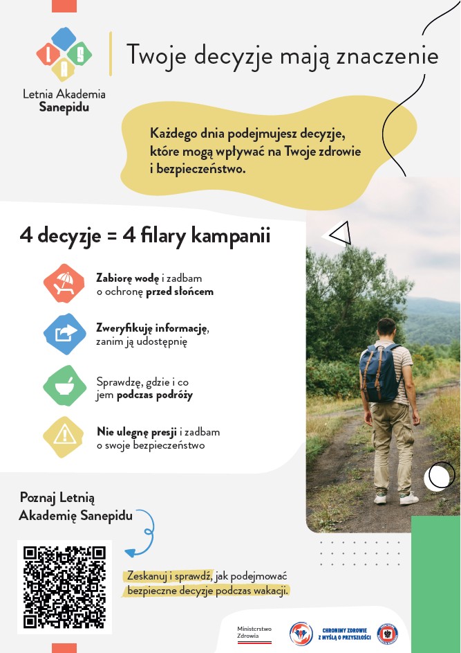 Letnia Akademia Sanepidu – Twoje decyzje mają znaczenie
